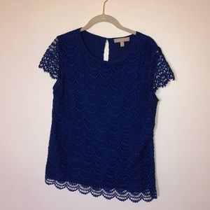 Ann Taylor Loft Lace Top